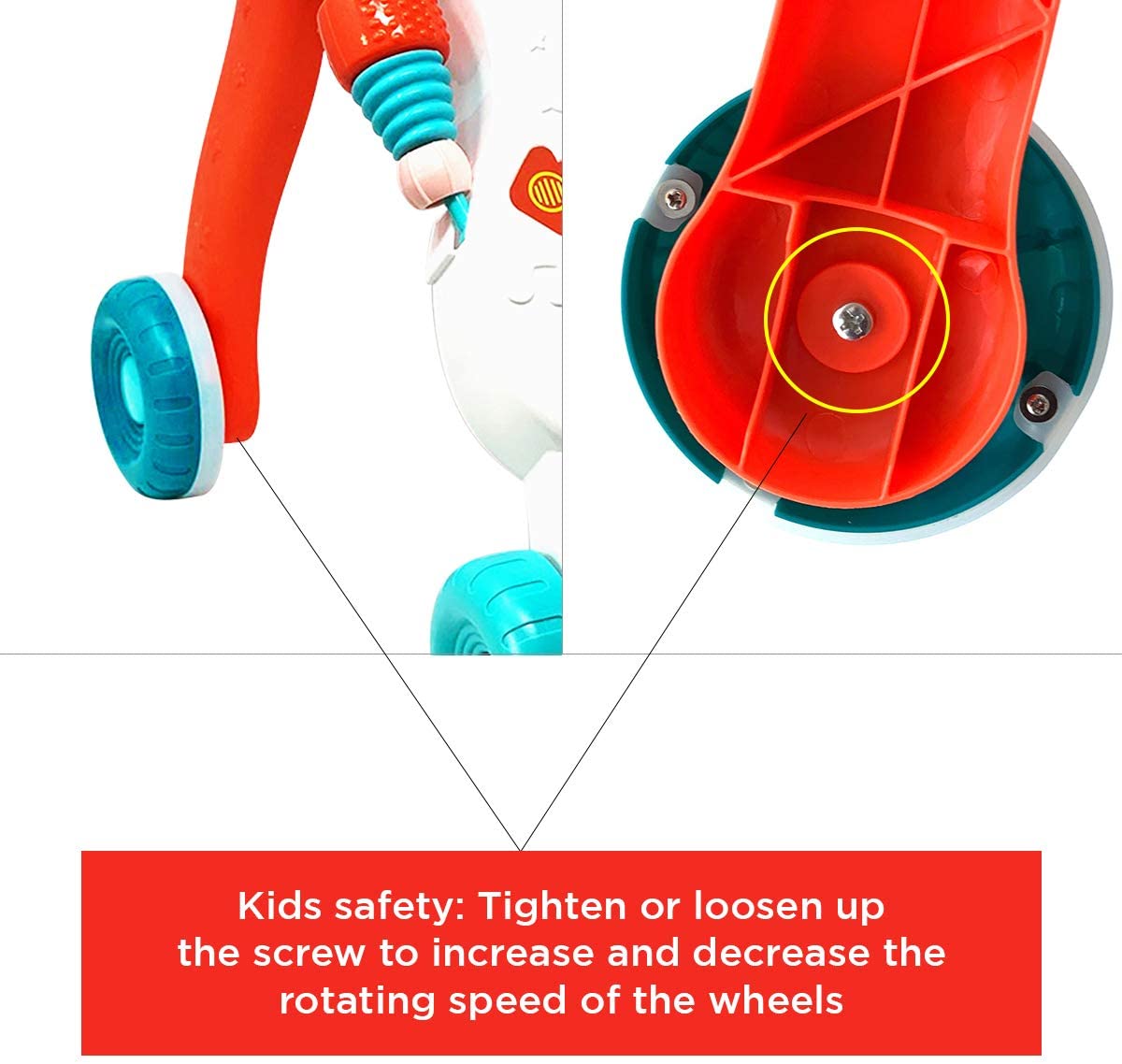 4 In 1 Baby Walker | Toddler Push Music Walker | Educational Learning Toy - Babyplay, Where Joyful Moments Begin! Baby Play Babyplay, Where Joyful Moments Begin!