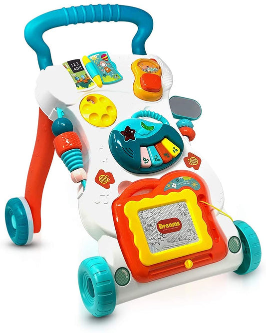 4 In 1 Baby Walker | Toddler Push Music Walker | Educational Learning Toy - Babyplay, Where Joyful Moments Begin! Baby Play Babyplay, Where Joyful Moments Begin!
