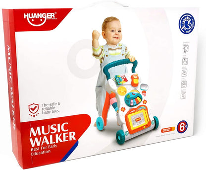 4 In 1 Baby Walker | Toddler Push Music Walker | Educational Learning Toy - Babyplay, Where Joyful Moments Begin! Baby Play Babyplay, Where Joyful Moments Begin!