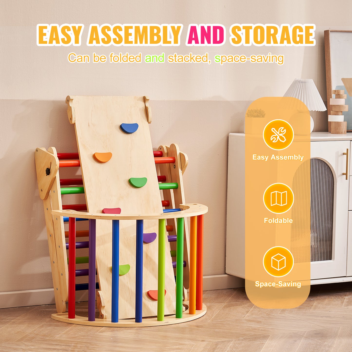 Indoor Playground Set 🧗‍♀️🛝 - BabyPlay | Where Joyful Moments Begin! Baby Indoor Playground