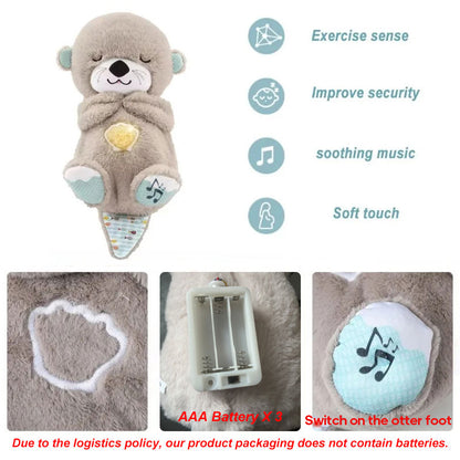 Breathing Plush Companion 🐻✨ - BabyPlay | Where Joyful Moments Begin! Baby Sensory