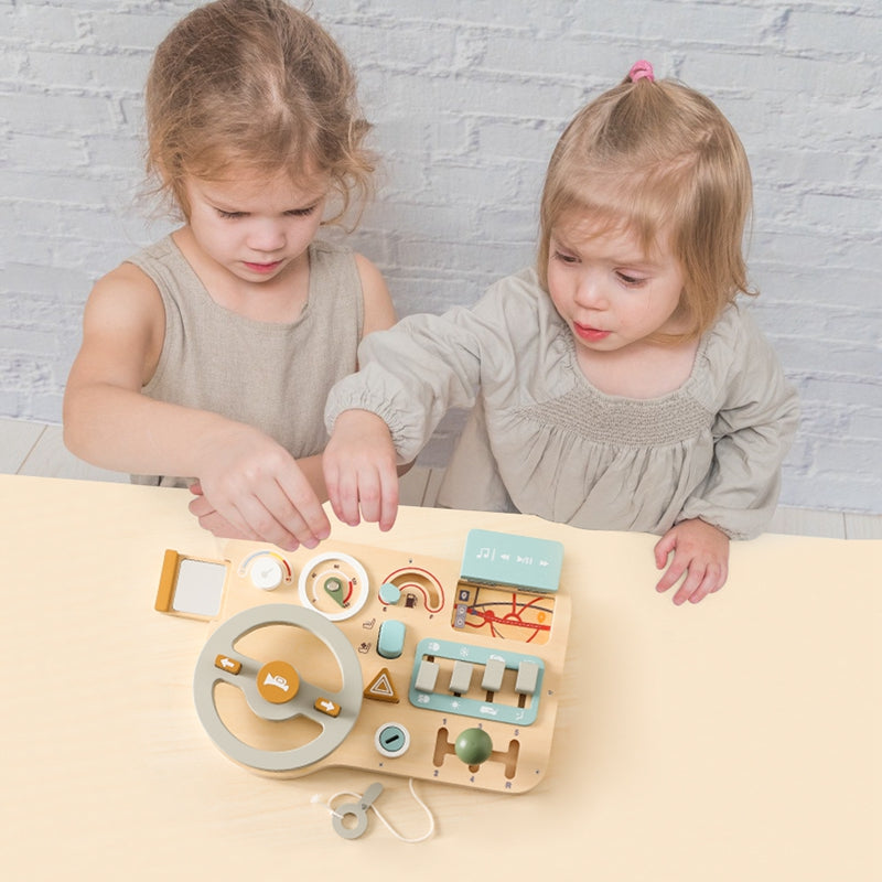 Car Simulation Activity Board 🚗🔑 - BabyPlay | Where Joyful Moments Begin! Activity Board