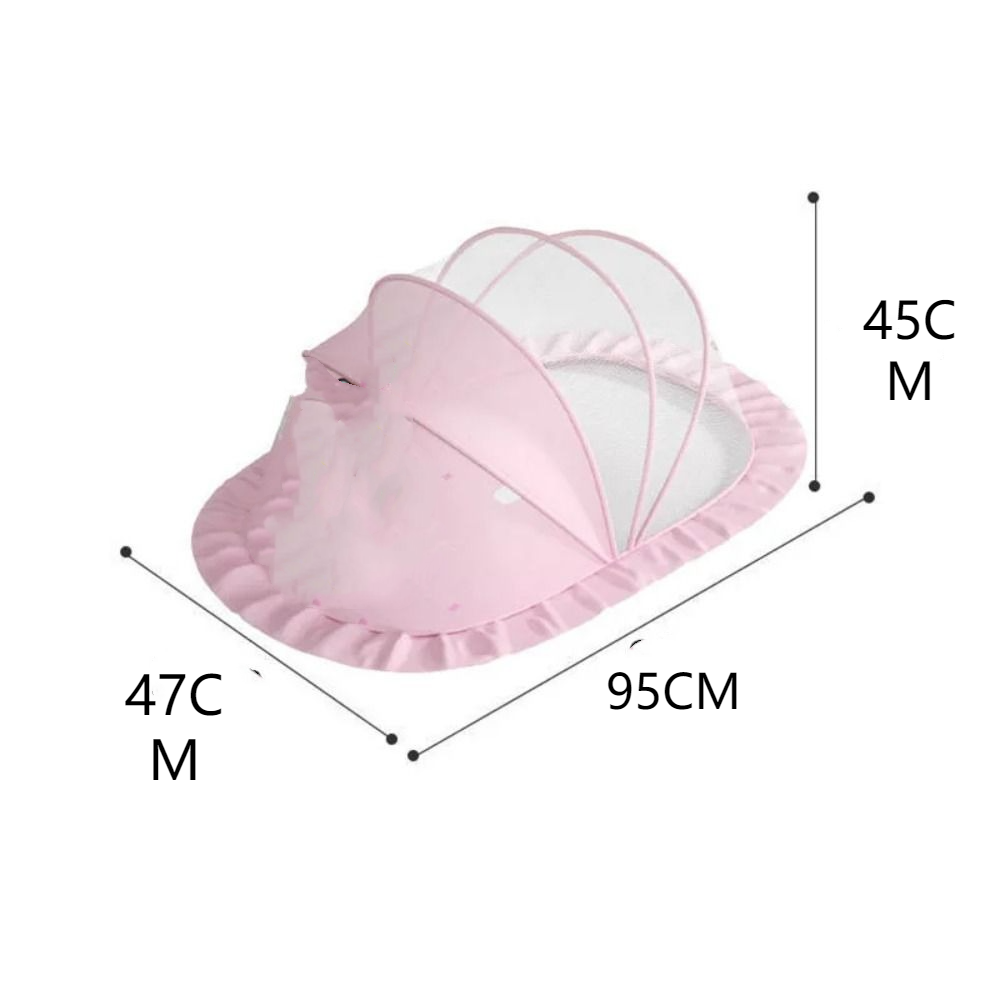 Anti-Mosquito Net | Foldable & Easy To Carry - BabyPlay | Where Joyful Moments Begin! Anti-Mostquito Baby Bed