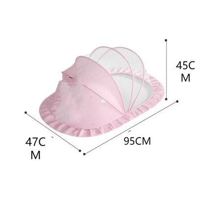 Anti-Mosquito Net | Foldable & Easy To Carry - BabyPlay | Where Joyful Moments Begin! Anti-Mostquito Baby Bed