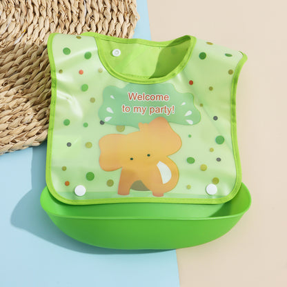 Cartoon Baby Bibs 👶🍉 - BabyPlay | Where Joyful Moments Begin! Cartoon Baby Bibs