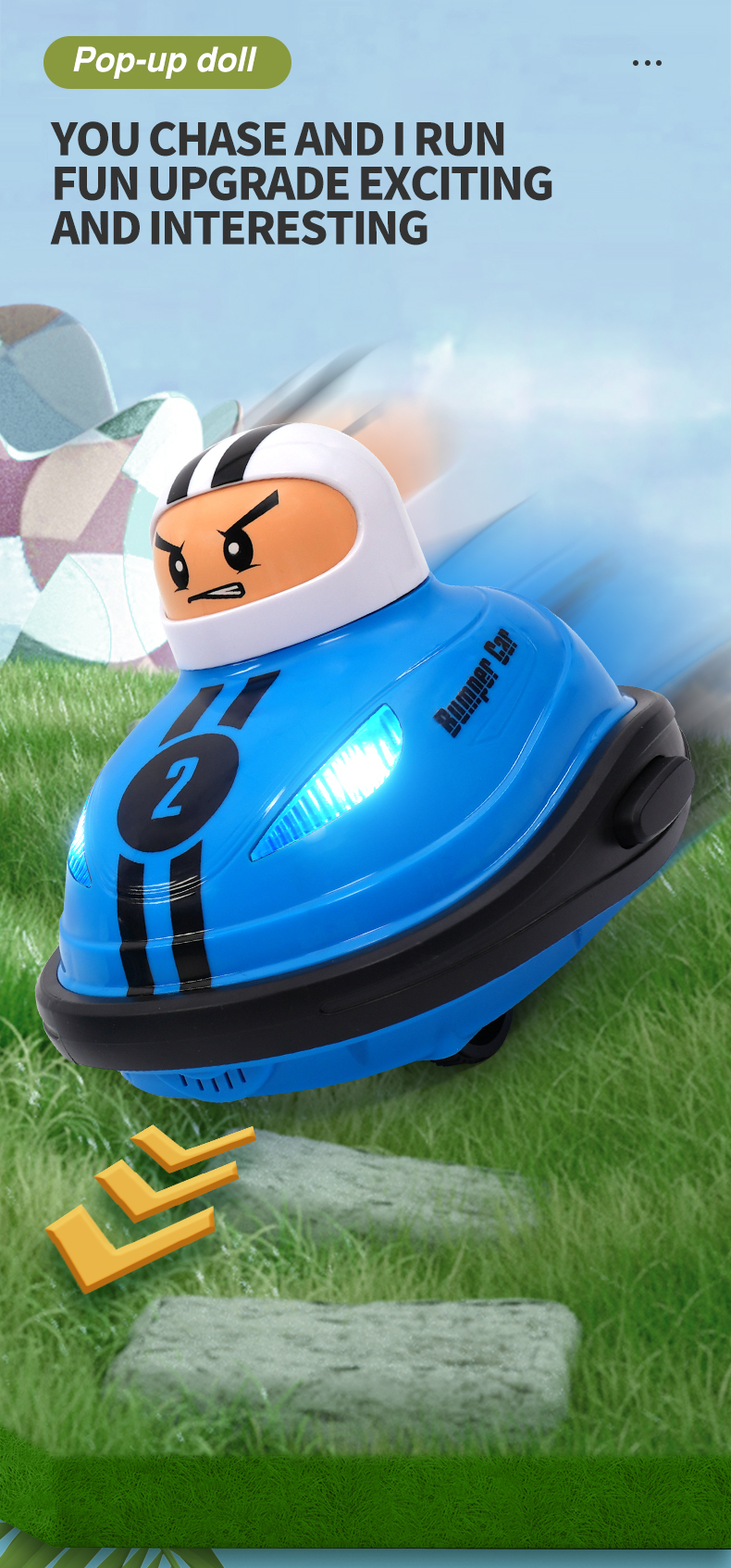RC Speedy Bumper Cars 🚗💥 - BabyPlay | Where Joyful Moments Begin! Toys