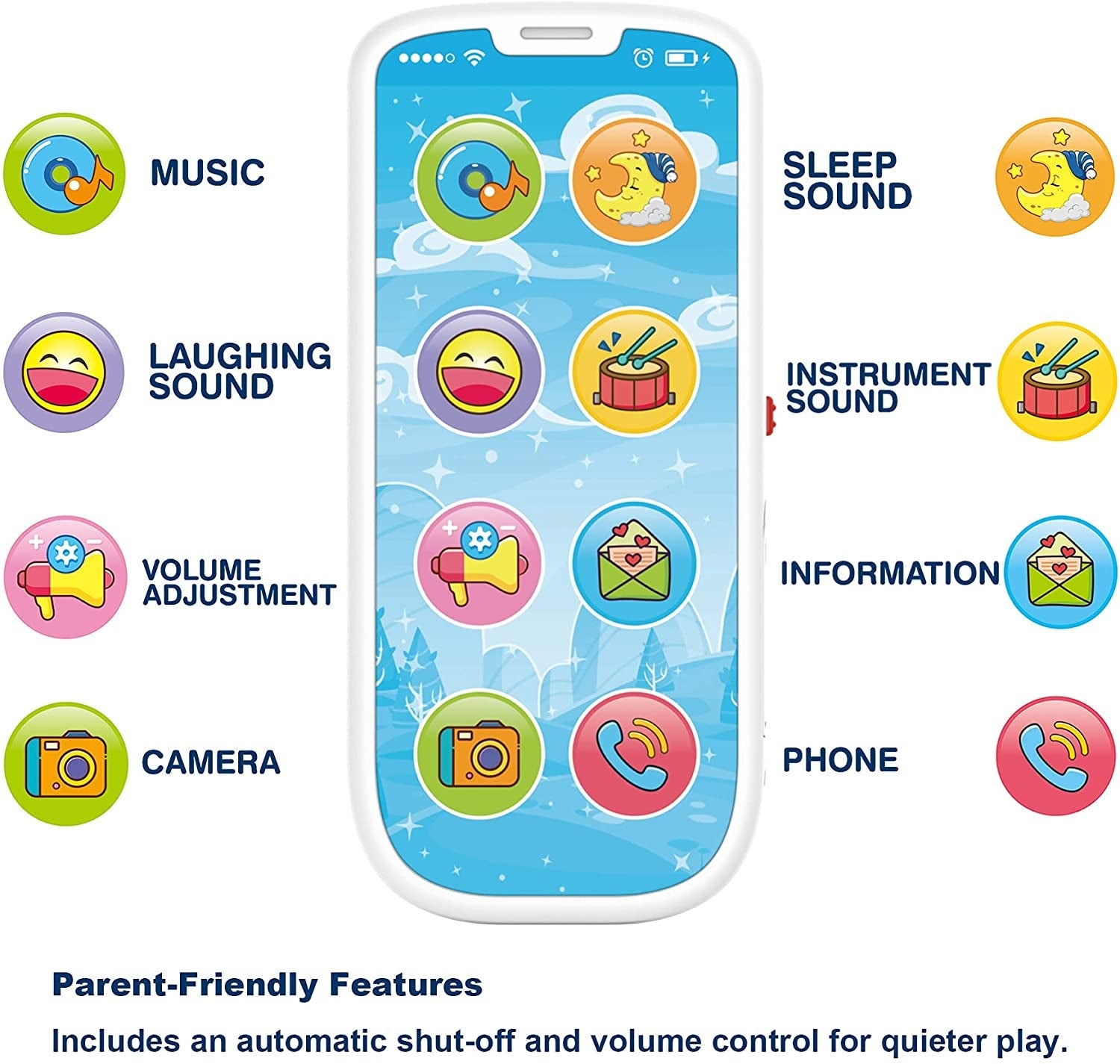 Baby Smart Phone Toy With Lights & Music | TV Remote Toy | 2 In 1 - Babyplay, Where Joyful Moments Begin! Baby Play Babyplay, Where Joyful Moments Begin!