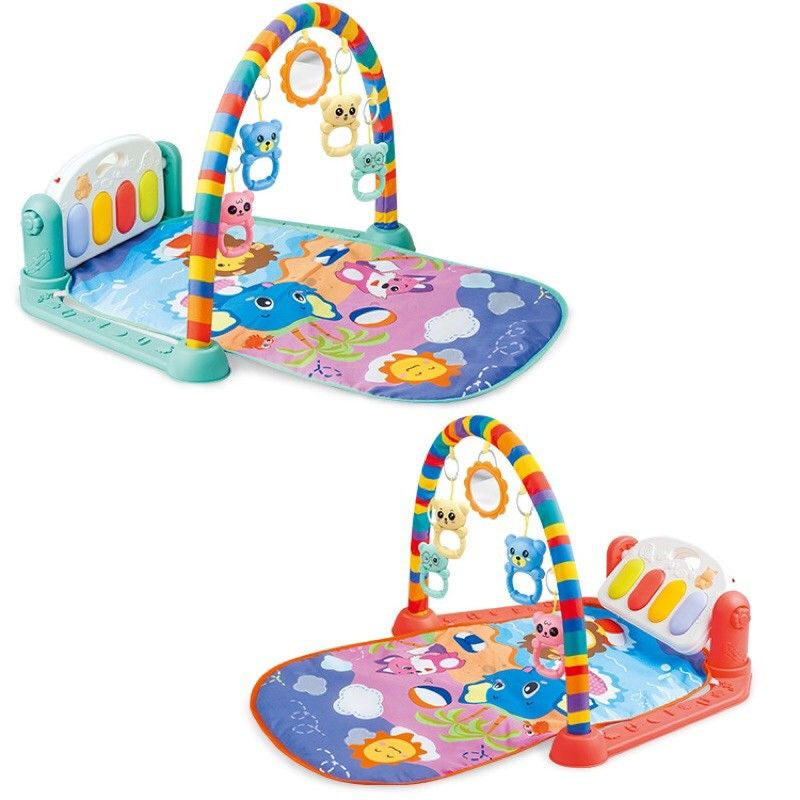 Baby Crawling Fitness Play Mat | Double Layered With Light & Music | Premium Quality - Babyplay, Where Joyful Moments Begin! Baby Play Babyplay, Where Joyful Moments Begin!