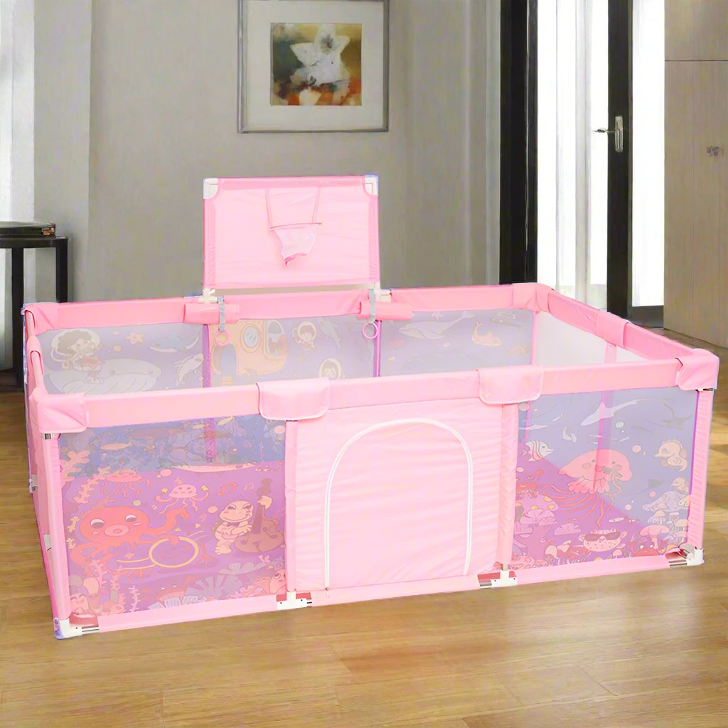 Baby Playpen ⚽🏀 - BabyPlay | Where Joyful Moments Begin!