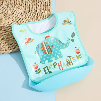 Cartoon Baby Bibs 👶🍉 - BabyPlay | Where Joyful Moments Begin! Cartoon Baby Bibs