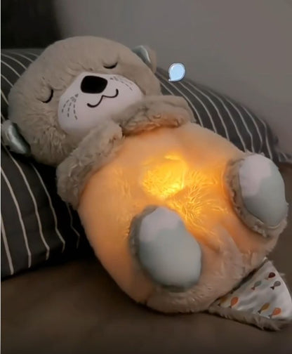 Breathing Plush Companion 🐻✨ - BabyPlay | Where Joyful Moments Begin! Baby Sensory