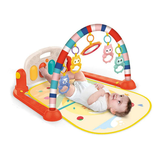 Baby Crawling Fitness Play Mat | Double Layered With Light & Music | Premium Quality - Babyplay, Where Joyful Moments Begin! Baby Play Babyplay, Where Joyful Moments Begin!