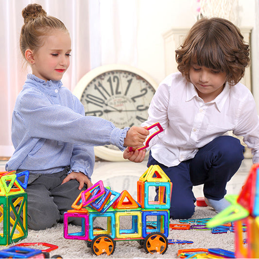 Magnetic Building Blocks 🧲🧩 - BabyPlay | Where Joyful Moments Begin! Building Toys