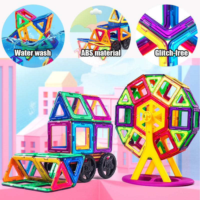 Magnetic Building Blocks 🧲🧩 - BabyPlay | Where Joyful Moments Begin! Building Toys