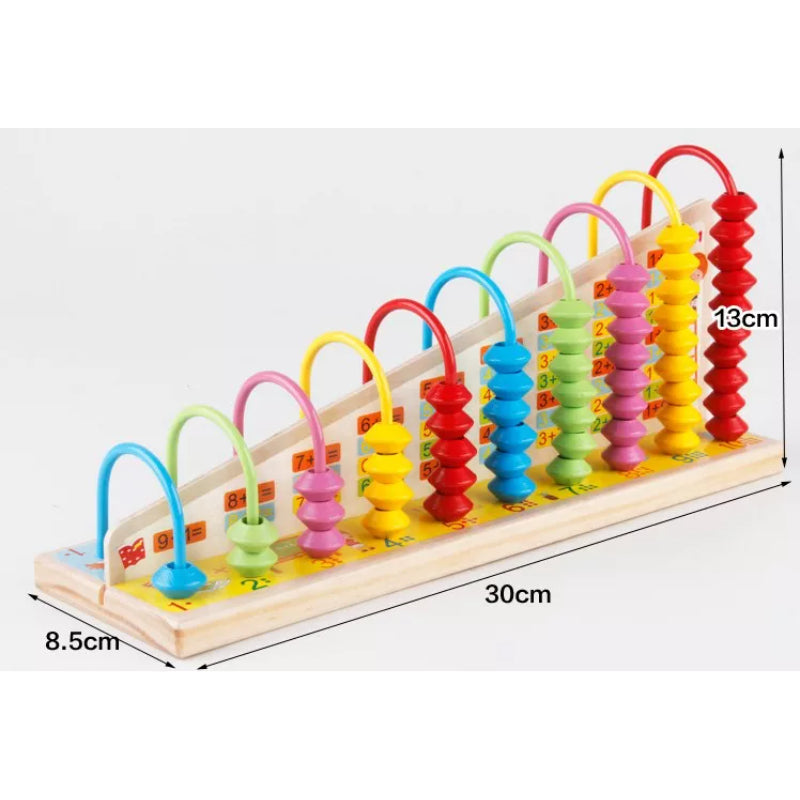 Abacus Wooden Learning Toy For Kids | Premium Quality - Babyplay, Where Joyful Moments Begin! Baby Play Babyplay, Where Joyful Moments Begin!