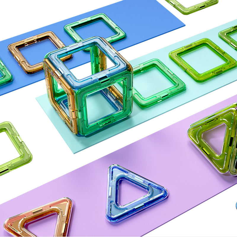 Magnetic Building Blocks 🧲🧩 - BabyPlay | Where Joyful Moments Begin! Building Toys