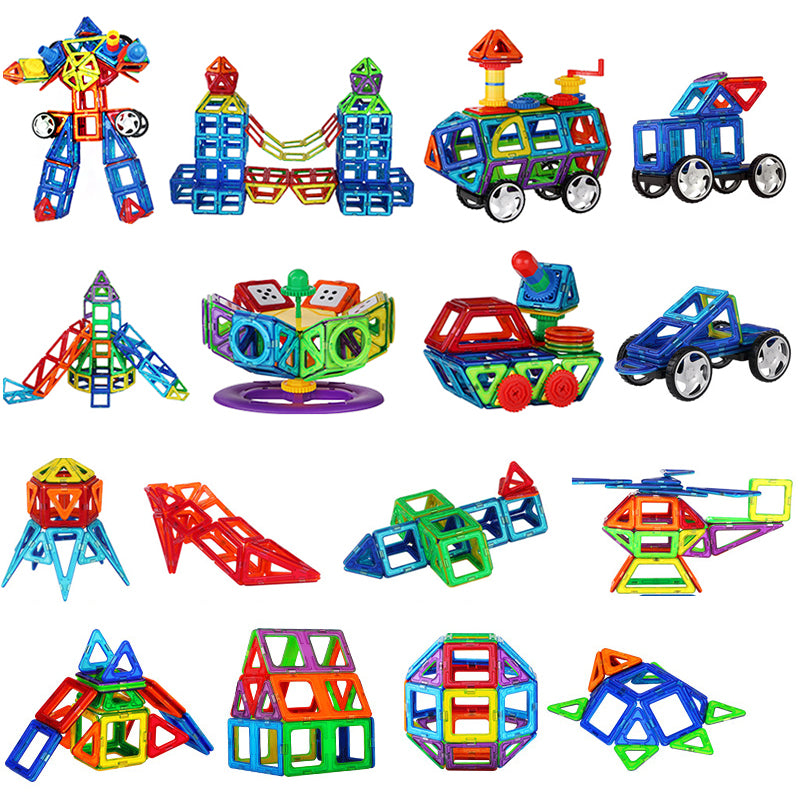 Magnetic Building Blocks 🧲🧩 - BabyPlay | Where Joyful Moments Begin! Building Toys