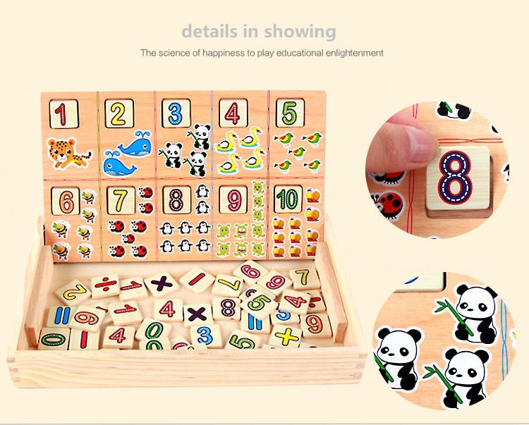 Baby Arithmetic Donut Counting Stick | Multifuctional Learning Box For Kids - Babyplay, Where Joyful Moments Begin! Baby Play Babyplay, Where Joyful Moments Begin!