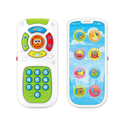 Baby Smart Phone Toy With Lights & Music | TV Remote Toy | 2 In 1 - Babyplay, Where Joyful Moments Begin! Baby Play Babyplay, Where Joyful Moments Begin!