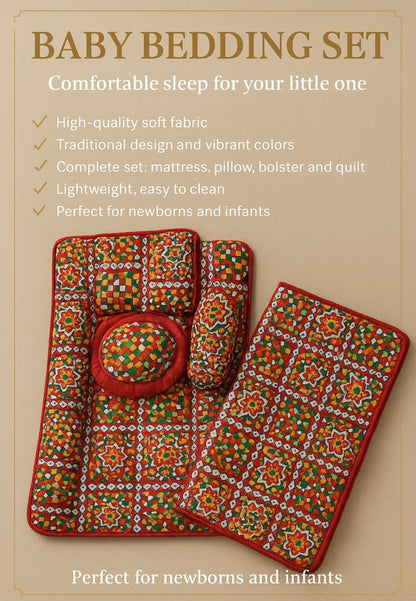 Baby Bedding Set | Soft, Lightweight & Comfortable Sleep for Your Little One - BabyPlay | Where Joyful Moments Begin! Baby Bed