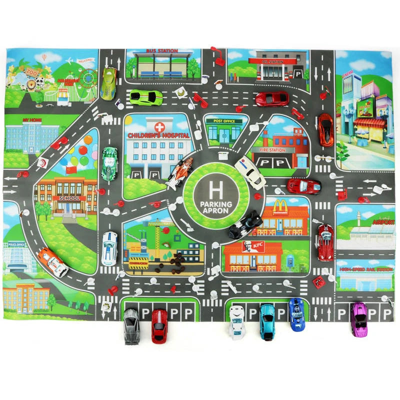 Road Mat for Children | Traffic Car Map | Babyplay 🚗🛣️ - BabyPlay | Where Joyful Moments Begin! Road Mat For Children Indoor Activity