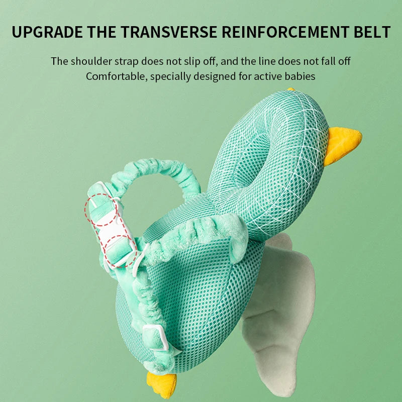Baby Head & Back Protector Pillow 👶 | Dragon Fly Backback 🛡️ - BabyPlay | Where Joyful Moments Begin! Baby Safety