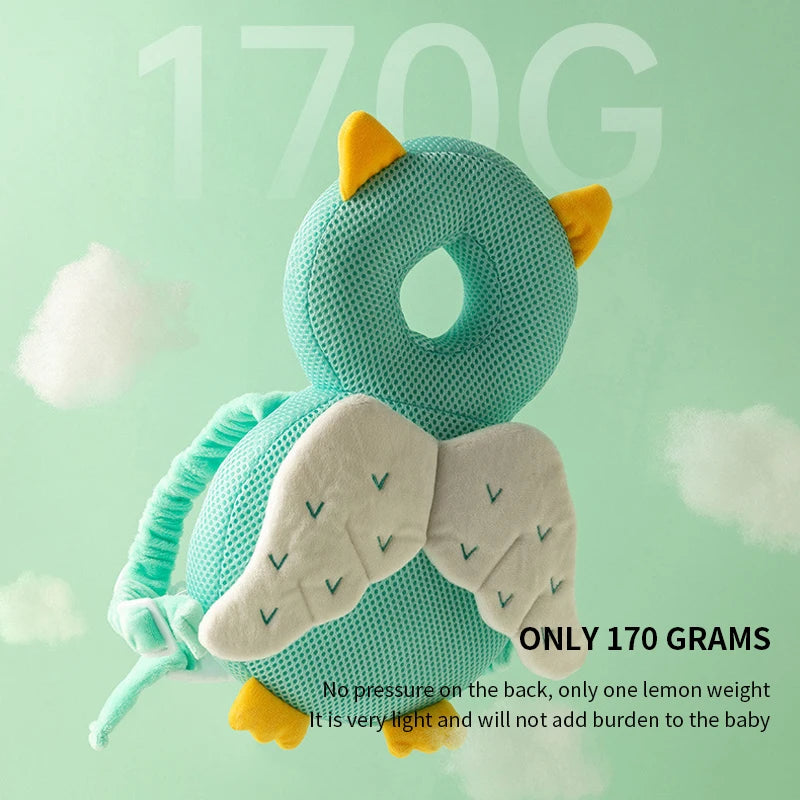 Baby Head & Back Protector Pillow 👶 | Dragon Fly Backback 🛡️ - BabyPlay | Where Joyful Moments Begin! Baby Safety