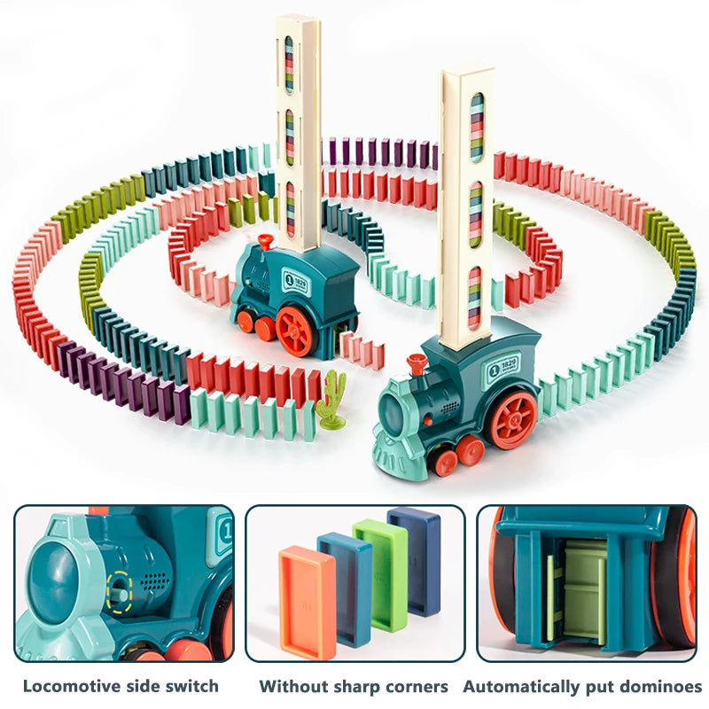 Automatic Laying Domino Train by Babyplay 🚂🎉 - BabyPlay | Where Joyful Moments Begin! Toys
