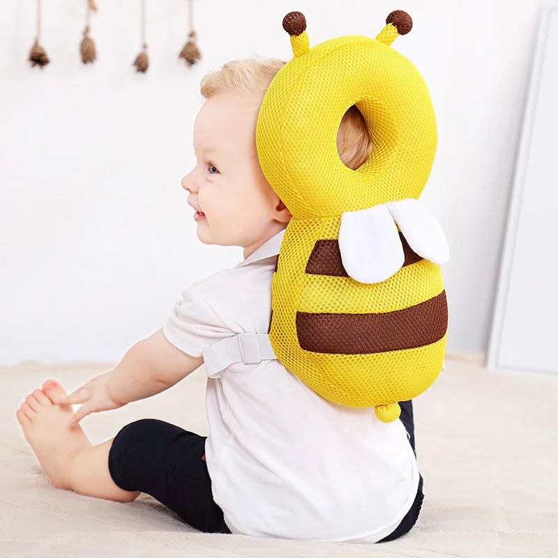 Head & Back Protector | Baby Protection Pillow 🐝 - BabyPlay | Where Joyful Moments Begin! Baby Safety