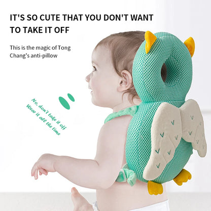 Baby Head & Back Protector Pillow 👶 | Dragon Fly Backback 🛡️ - BabyPlay | Where Joyful Moments Begin! Baby Safety