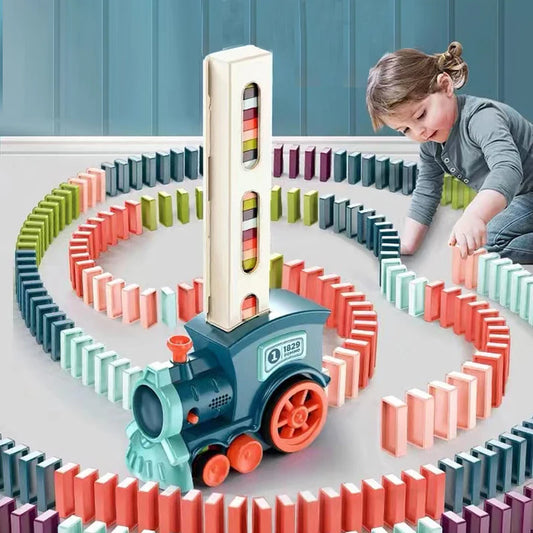 Automatic Laying Domino Train by Babyplay 🚂🎉 - BabyPlay | Where Joyful Moments Begin! Toys