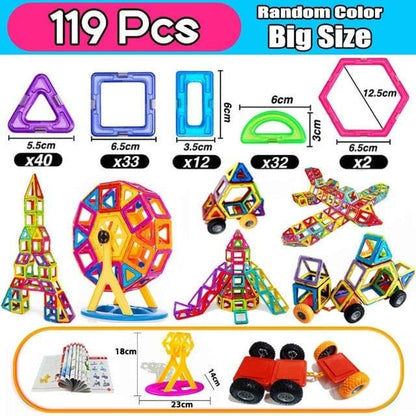 Magnetic Building Blocks 🧲🧩 - BabyPlay | Where Joyful Moments Begin! Building Toys