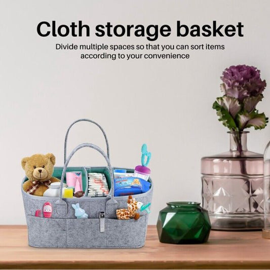 Baby Organizer Bag - Portable Storage Basket - Babyplay, Where Joyful Moments Begin! Baby Play Babyplay, Where Joyful Moments Begin!