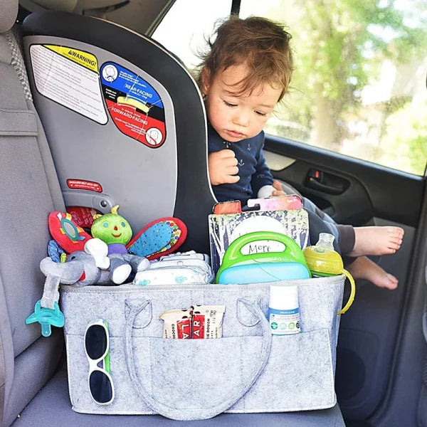 Baby Organizer Bag - Portable Storage Basket - Babyplay, Where Joyful Moments Begin! Baby Play Babyplay, Where Joyful Moments Begin!