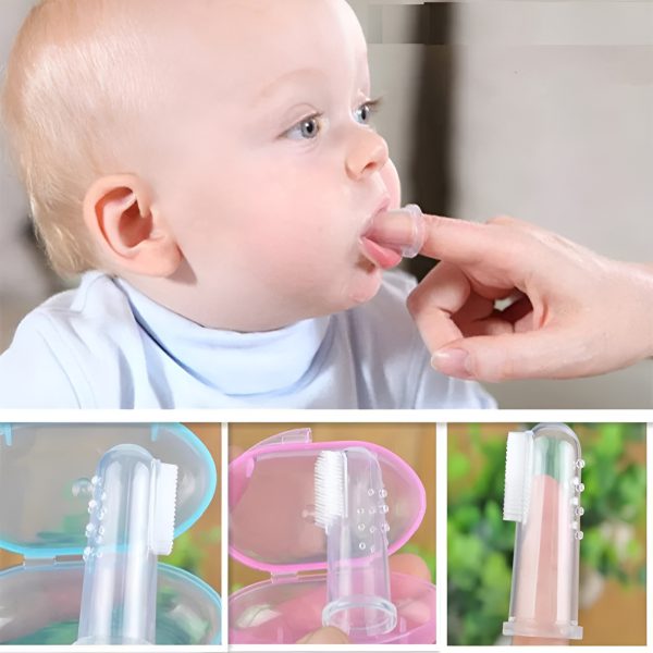Baby Finger Silicon Tooth Brush - Babyplay, Where Joyful Moments Begin! Baby Play Babyplay, Where Joyful Moments Begin!