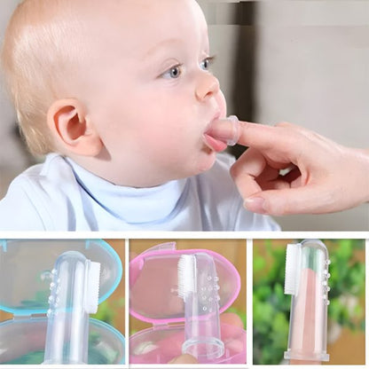 Baby Finger Silicon Tooth Brush - Babyplay, Where Joyful Moments Begin! Baby Play Babyplay, Where Joyful Moments Begin!