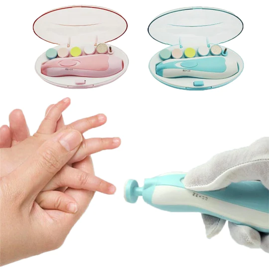 Safe Electric Baby Nail Trimmer | Colorful Baby Nail File Kit - Babyplay, Where Joyful Moments Begin! Baby Play Babyplay, Where Joyful Moments Begin!
