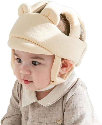 Baby Safety Helmet – Gots Certified Cotton, Adjustable & Ultra-lightweight Head Protector For Crawling & Walking Infants & Toddlers