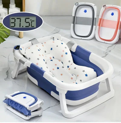Temperature Sensing Baby Bathtub 🌡️🛁 - BabyPlay | Where Joyful Moments Begin!
