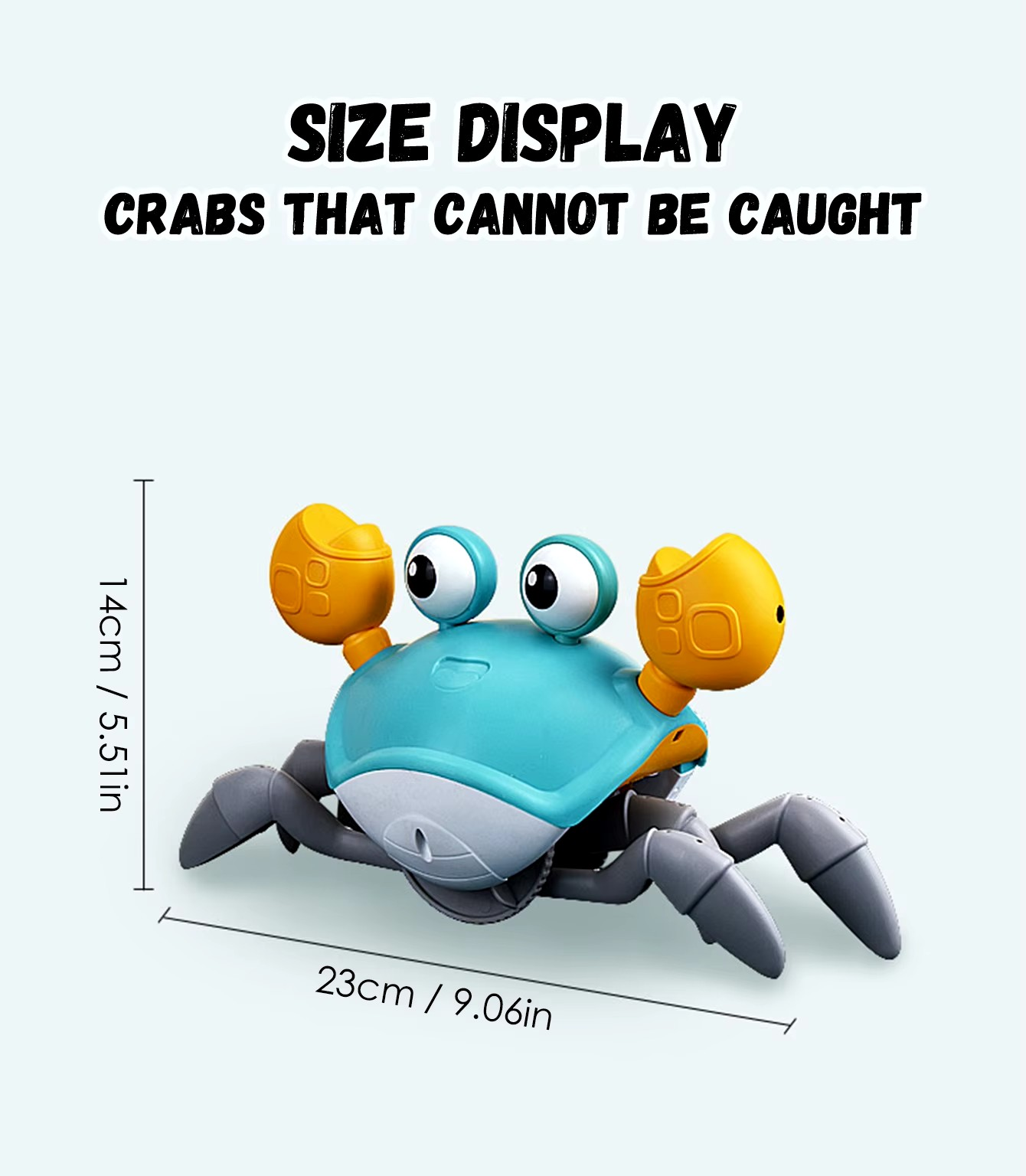 Dancing Crab Chaser 🦀✨ - BabyPlay | Where Joyful Moments Begin! Toys