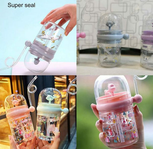 Unbreakable Sippy Bottle For Kids | Portable & Easy To Use (Premium Quality) - Babyplay, Where Joyful Moments Begin! Baby Play Babyplay, Where Joyful Moments Begin!