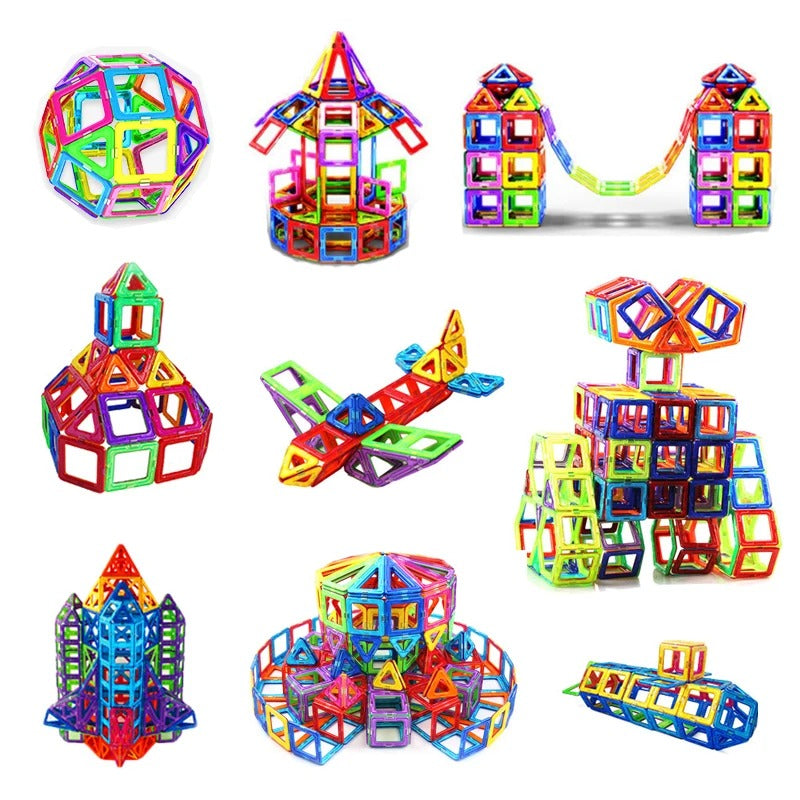 Magnetic Building Blocks 🧲🧩 - BabyPlay | Where Joyful Moments Begin! Building Toys