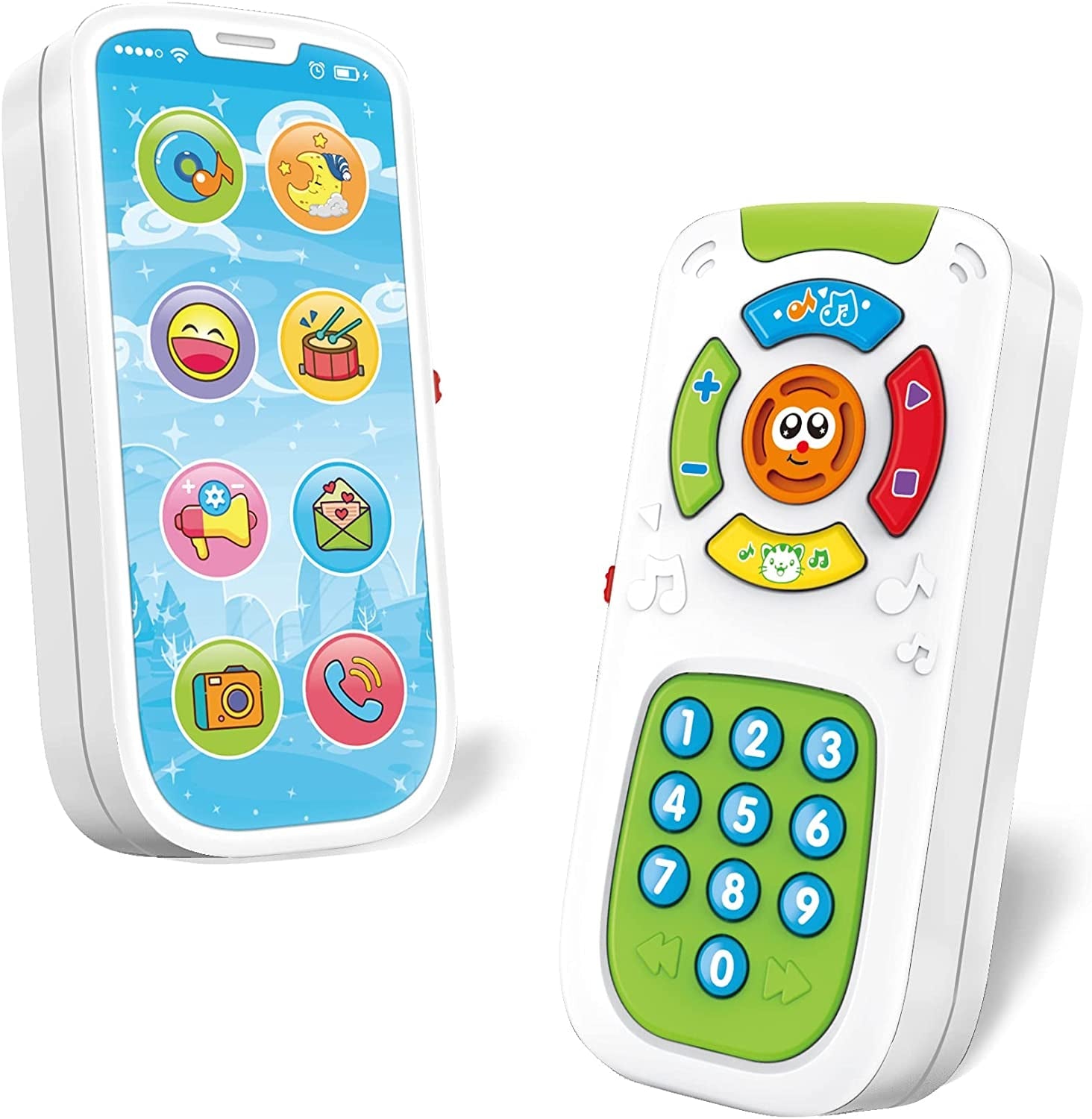 Baby Smart Phone Toy With Lights & Music | TV Remote Toy | 2 In 1 - Babyplay, Where Joyful Moments Begin! Baby Play Babyplay, Where Joyful Moments Begin!