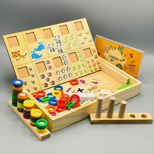 Baby Arithmetic Donut Counting Stick | Multifuctional Learning Box For Kids - Babyplay, Where Joyful Moments Begin! Baby Play Babyplay, Where Joyful Moments Begin!