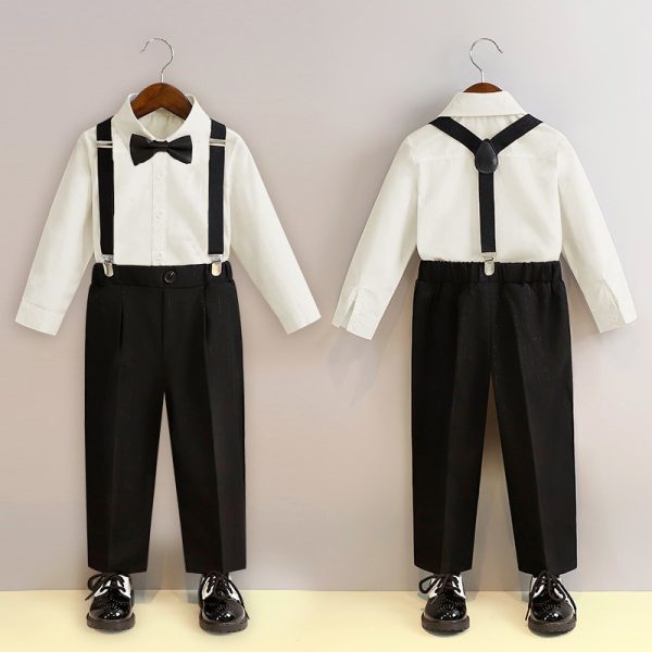 Formal Suite With Shirt, Pants & Bow For Kids (2-7 Years) - Babyplay, Where Joyful Moments Begin! Baby Play Babyplay, Where Joyful Moments Begin!