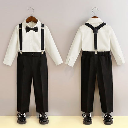 Formal Suite With Shirt, Pants & Bow For Kids (2-7 Years) - Babyplay, Where Joyful Moments Begin! Baby Play Babyplay, Where Joyful Moments Begin!