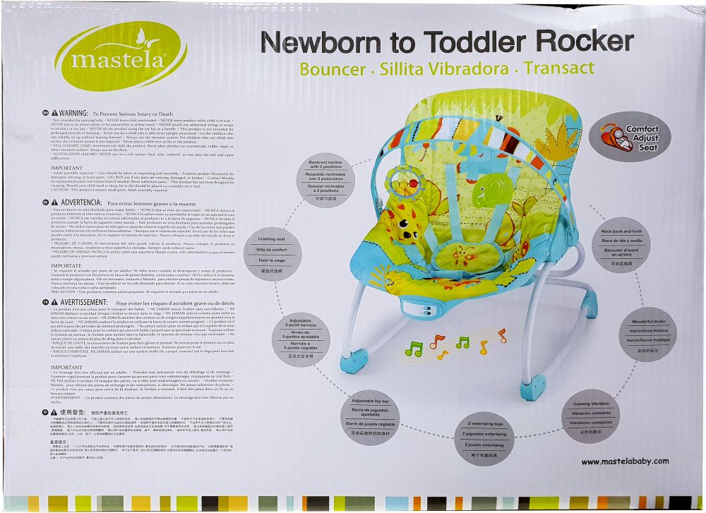 Newborn To Toddler Rocker With Music & Soothing Vibrations For Babies - Babyplay, Where Joyful Moments Begin! Baby Play Babyplay, Where Joyful Moments Begin!