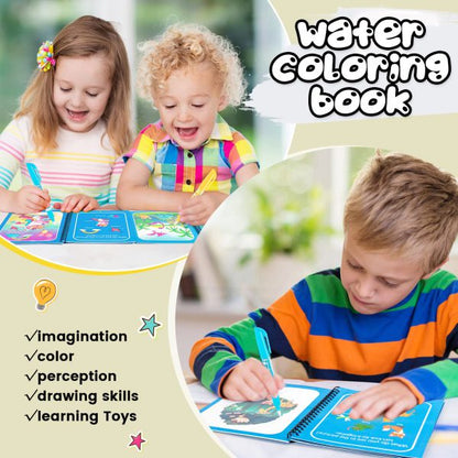 Magic Water Coloring Book & Pen - Babyplay, Where Joyful Moments Begin! Baby Play Babyplay, Where Joyful Moments Begin!