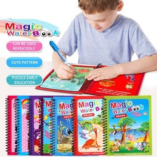 Magic Water Coloring Book & Pen - Babyplay, Where Joyful Moments Begin! Baby Play Babyplay, Where Joyful Moments Begin!