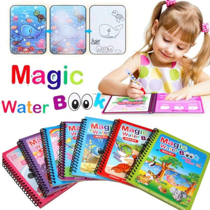 Magic Water Coloring Book & Pen - Babyplay, Where Joyful Moments Begin! Baby Play Babyplay, Where Joyful Moments Begin!